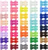 Headwear Hair Accessories 50/70/90 PCS Baby Girl Hair Clip Ribbon Hair Bows With Alligator Clips for Baby Girls Spädbarn Toddlers Kids 231030