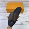 luxe Designer sandaal Rubberen Muiltjes WATERFRONT Sport Slipper zomer strand klassieke heren Damesschoen zachte Glijbaan 2024 Nieuwe Casual schoenen sandale zwembad Sliders Met doos