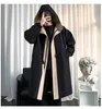 Men's Trench Coats 2023 Spring Autumn Coat Men Streetwear Long Jacket Hip Hop Male Fashion Windbreaker Hooded Overcoat Women Top