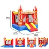 ملعب قابل للنفخ للأطفال الصغار Kids Castle Small Bound House Indoor Bouncer Moonwalk Park Toys Playhouse Outdoor Play Play Gifts Party Jumping Jumper Circus