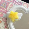 ヘアアクセサリージャパンかわいいカワイイぬいぐるみ毛皮のような羽毛スタークリップ