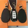 Luxurys Designers Fashion Key Wallets Buckle Bag Car Keychain Handmade Leather high quality Keychains Man Woman Monograms Purse Ba213T