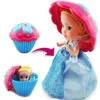 Dolls Transformed Cup Cake Lovely Play House Toy Mini Cartoon Surprise Doll Deformable Pastry Princess Sweet Girl Birthday Gift 231031