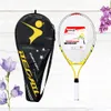 Tennis Rackets 1 Set Alloy Racket with Bag ParentChild Sports Game Toys for Children Teenagers Playing Outdoor Yellow 231031