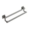 Towel Racks Holder Wall Mounted No Drilling Bar Space Aluminum Bathroom Organizers Shelves Shower Storage Rack 231031