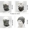 Bandanas en polaire pour hommes et femmes, chauffe-cou, coupe-vent, Tube, écharpes pour le visage, doux, demi-masque, guêtre, Snowboard, Ski