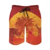 Herren-Shorts, Afrika, Herren, Strand, schnell trocknend, Reise-Badeanzug, Badehose, Surfhose, Sport, Afrika, afrikanischer Elefant, Tiere, Nature2813