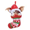 Weihnachtsdekorationen 5pcs Elf Fairy Light Santa Hut hängen Figur Gremlins Gizmo Ornament Decor Tree Kinder Geschenk 231030