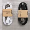 1m 3 stóp biały czarny kabel ładujący V8 Micro 5pin kable USB dla Samsung S4 S8 S9 S10 S6 Note 8 9 HTC LG White Black