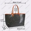 Designer The Tote Bag Fashion Totes Leather Messenger Shoulder Handväska Kvinnor Väskor Hög kapacitet Komposit Shopping Bagss Plaid Double Letters