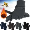 Gants de ski Coupe-vent Gants de cyclisme d'hiver Écran tactile Vélo Vélo Sports Antichoc Gants chauds en plein air Gants tactiques de chasse au ski 231031