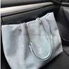 Schoudertassen Blauwe dameshandtas Sweet Women's Simple Soul Bag Grote capaciteit dameszeeptascatlin_fashion_bags