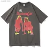 T-shirt da uomo New Sicko Born From Pain Tshirt Hip Hop Vintage Rap Uomo Donna Moda Harajuku T-shirt Trend Unisex Oversize Hipster T-shirt T230103 T231031