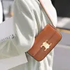 Läder ce väska damväska väska designers väska kedja ce påse axel triumfal bågväska claudes crossbody väska tofu väska kvinnors väska modeväska under dijo