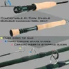Acessórios de pesca Maximumcatch 3 8WT Fly Rod e Reel Combo Set 8'6'' 9' Médio rápido Linha Pré-spool Tubo Triângulo 231030