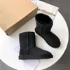 디자이너 Tazz Australia Tasman Slippers Womens Boots Ugslies 울트라 미니 플랫폼 부츠 밤나무 겨자 씨앗 검은 겨울 스노우 부츠 모피 클래식 로퍼 부츠