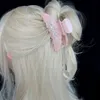 Pinces à cheveux Barrettes français élégant lettre strass coloré acide acétique grande griffe de cheveux pour les femmes fête de mariage pince à cheveux coiffure 231030