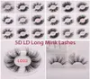 25 mm Wimpern, 3D, weich, 100 Nerzhaar, falsche Wimpern, lange Wispies, mehrschichtig, flauschige Wimpernverlängerung, handgefertigt, Make-up, wiederverwendbar 3716869