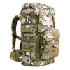 Backpack 50L Military Tactics Large Capacity For Men Oxford Army Bag Climbing Hiking Travel Mochila Camouflage