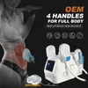 4 handles 7 tesla hiemt ems slimming machine ems body sculpting body shaping muscle build machine Muscle Trainer Fitness Aesthetic Equipment