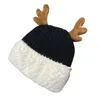 Ball Caps Cute Cartoon Woolen Hat Versatile Warm Red Knitted Pullover Scarf Gloves Set For Men