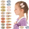 Accessori per capelli Neonate Fiore ricamato Forcina Copricapo Moda Bambini Versione coreana Boutique Barrette per bambini 10 colori Dr Dhs6G