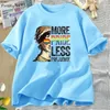 Damen-T-Shirts „More Pride Less Prejudice“-T-Shirt, Lgbt-Gay-Proud-Ally-Monats-Shirt, Damen-Männer, LGBTQ-T-Shirt, Sommer-Baumwoll-Kurzarm-Tops