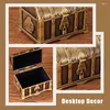 Jewelry Pouches Treasure Box Case Lock Ring Storage Chic Retro Earring Cases Kids Toys Girls