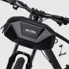 Panniers sacos mtb bicicleta casca dura saco guiador à prova dwaterproof água eva estrada bicicleta rack dianteiro pendurado organizador de armazenamento acessórios ciclismo 231030