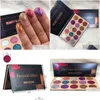 Calidad de sombra de ojos en Stockbeauty Glazed Glitter Paleta de sombras de ojos 15 colores Sombra de ojos Maquillaje Tra Shimmer Cosméticos faciales Ma3278723 Dr Ot9Dw