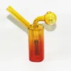 Hookahs Mini Thick Glass Oil Burner Bong for Dab Rigs Water Bubbler Pipe Simple Design for Smoking Ash Catcher Bowls
