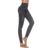 Abiti da yoga Pantaloni da donna vuoti traspiranti senza cuciture Pantaloni sportivi Legging Allenamento Abbigliamento fitness Jogging Palestra Abbigliamento sportivo attillato