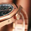 AP Swiss Luxury Wrist Watches Royal AP Oak Series 26574or Ensemble complet Calendrier mécanique automatique Automatique Match pour hommes