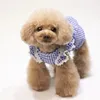 Cão vestuário verão roupas para animais de estimação vestido saia princesa traje menina roupas xxs xs filhote de cachorro chihuahua gato yorkie pomeranian