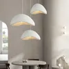 Lampade a sospensione Wabi Sabi giapponese Luci a led per soggiorno Decorazioni per la casa Sala da pranzo Camera da letto Lampadario Loft Lampada a sospensione