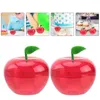 Present Wrap 24 PCS Apple Candy Box Jar Lid Festival Presents Case Ornament Container Plast Julfodral Barnbehållare för barn