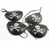 Halloween Cosplay Pirate Eye Patch Skull Crossbone Halloween Festival Party Favor Bag Costume Kids Toy Eyepatch Maski