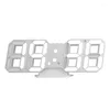 Wall Clocks Source Manufacturer Can Use 3D Stereoscopic Clock Led Alarm Korean Electronic Living Room Hangi