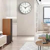 Wandklokken Stille Sweep Clock Stijlvol 12 inch Niet-tikkende voor slaapkamer keuken kantoor moderne quartz uurwerk klassiek