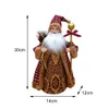 Christmas Decorations Sled Ski Santa Claus Standing Doll Christmas Tree Hanging Pendant Figurines Plush Toy Ornament Xmas Holiday Party Decor Supplies 231030