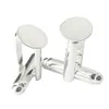 Beadsnice jewelry findings brass cufflink blanks base diameter 10mm men cuff link findings whole ID 4743264m