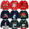 Pullover Maglioni per bambini di Natale Maglieria per ragazze Autunno Inverno Maglione per cartoni animati Abbigliamento per bambini 231030