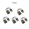 5Pairs 8MP Passive CCTV Video Balun HD-CVI/TVI/AHD Transmission UTP CAT5E/6 Cable for 2MP 5MP 8MP CCTV Cameras