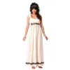 Halloween Cosplay Ancient Greek King Gladiator Costumes White Couple Party Stage Performance Dress Sets