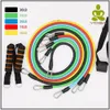 Resistance Bands 11 Pcs/Set Latex Resistance Bands Crossfit Training Exercise Yoga Tubes Pull Rope Rubber Expander Elastic Bands Fitness with Bag 231031