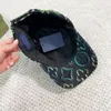 デザイナーバケツメンズレディースのための若い黒い野球帽のファッションフルグリーンレターフラワーズ漁師帽子トレンディヴィンテージサンハット
