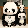 Bonecas de pelúcia fofinho china panda boneca brinquedo recheado fofo zoológico animal pendurado pingente plushie peluche meninos meninas presente de aniversário 231031