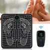 Foot Massager EMS Massage with Remote Control Pad Pulse Current Stimulation for Plantar Pain Acupoint Body Relaxation 231030