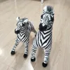 Bambole di peluche per bambini Peluche ripiene Striscia in bianco e nero Zebra Baby Kids Regalo di compleanno di Natale 231030