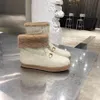 Designer Boots Luxury Boot äkta läder Vinterstövlar Ankelstövlar Kvinna Kort start Sneakers Trainers Sandaler Sandaler av Brand W422 006